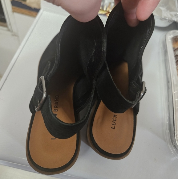 Lucky Brand Black Heels - Picture 2 of 6